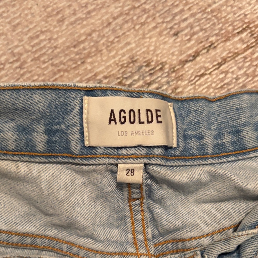 Agolde Riley Shorts - Picture 2 of 4